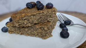 ~Banana Flapjack Bake~